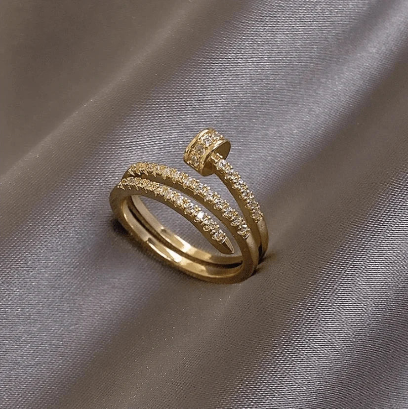 Athena's Pin Verstellbarer Ring